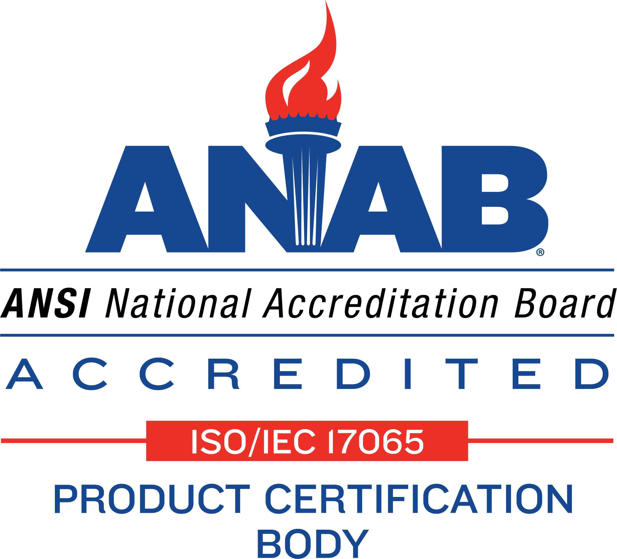 ANAB Accredited